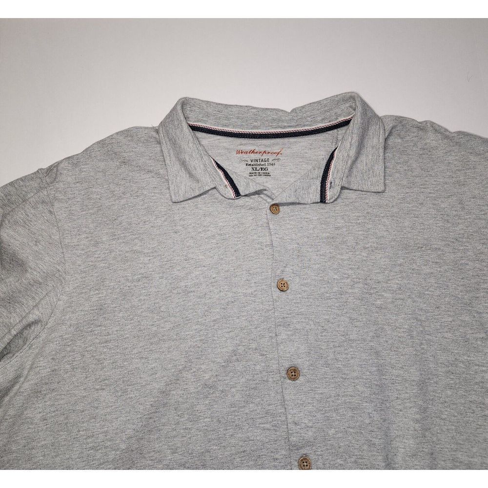 WEATHERPROOF VINTAGE SHORT SLEEVE COTTON BUTTON DOWN SIZE XL